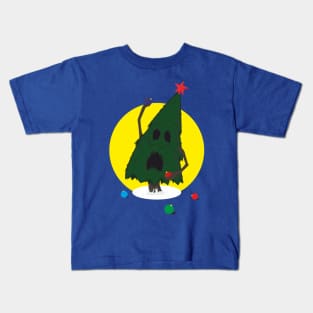 Crazy spruce for the Christmas Kids T-Shirt